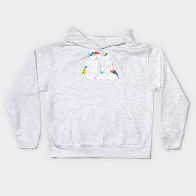 Tiki Room Kids Hoodie by Flip Flops in Fantasyland